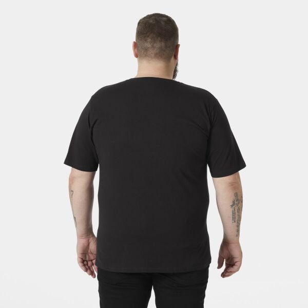 Helly Hansen Logo Erkek T-Shirt Siyah - S