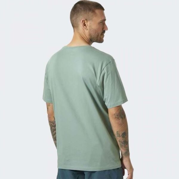 Helly Hansen Logo Erkek T-Shirt Yeşil - S