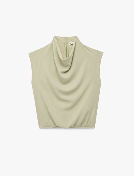 Koton Gri Bluz 6Sak60375Uw 44 - Ada Çayı