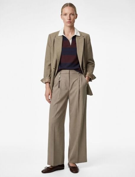 Koton Vizon Pantolon 6Sak40205Uw 42 - Vizon