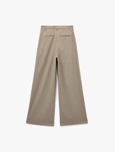 Koton Vizon Pantolon 6Sak40205Uw 42 - Vizon