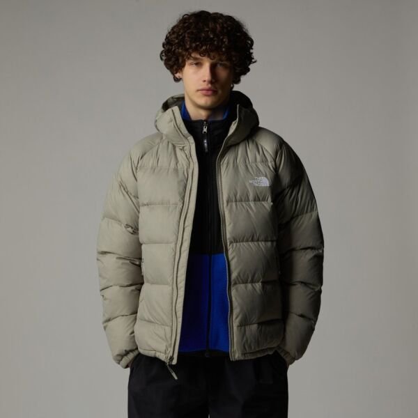 The North Face M Hydrenalite Down Hoodie Erkek Mont Gri - L