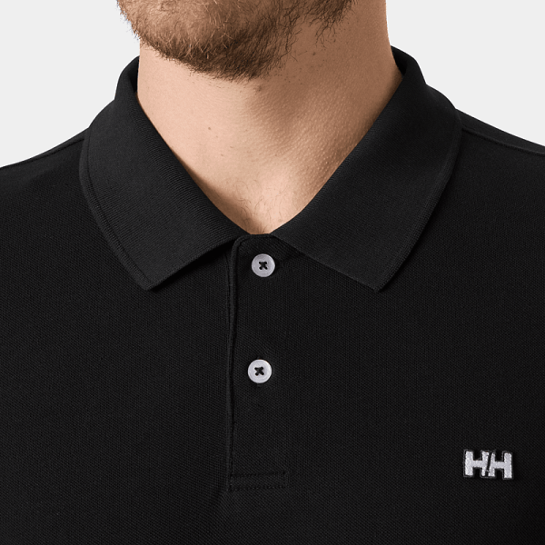 HELLY HANSEN Erkek Tişört ELBA FITTED POLO T-SHIRT HHA.54542 XL - BLACK
