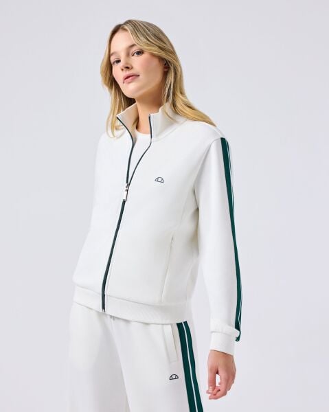 Ellesse Kadın FERMUARLI SWEAT 6SF1001 S - OFF WHITE