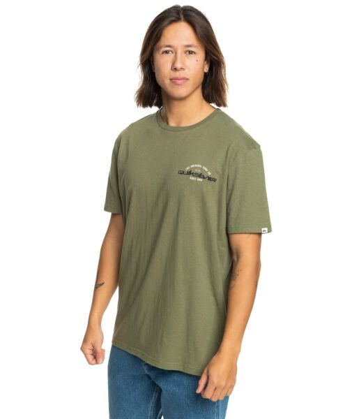 Quiksilver Arched Type Ss Erkek Tişört Yeşil - L