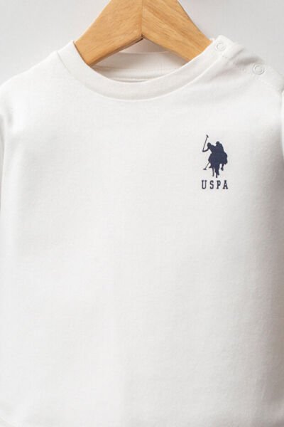 U.S.Polo Assn Erkek Bebek 3 lü Takım 9-12 - Mavi