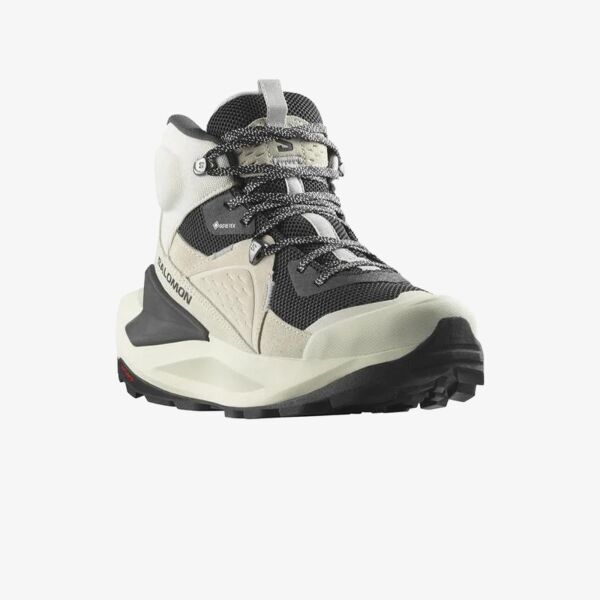 Salomon Elixir Mid Gore-Tex Kadın Outdoor Bot Beyaz - 40 2/3