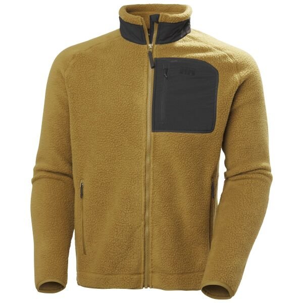 Helly Hansen Panorama Pile Fleece Block Erkek Polar Ceket Kahverengi - XL