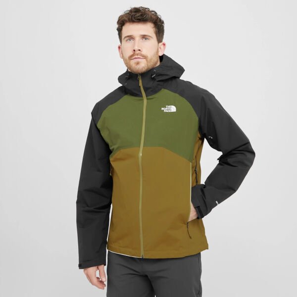 The North Face M Stratos Erkek Ceket Koyu Yeşil - L