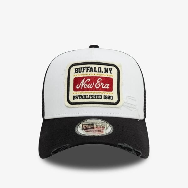 New Era Ne Patch Distress Trucker Renkli Şapka Renkli - Standart