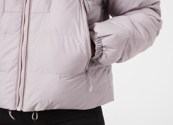 HELLY HANSEN W REVERSIBLE TERSİ GİYİLEBİLİR PUFFER MONT S - DUSTY SYRİN