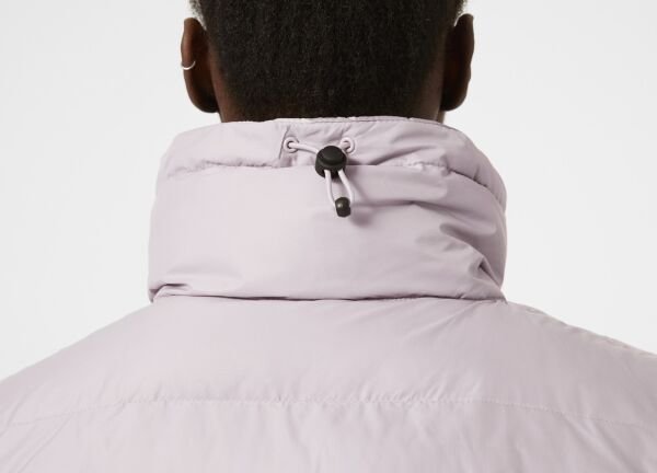 HELLY HANSEN W REVERSIBLE TERSİ GİYİLEBİLİR PUFFER MONT S - DUSTY SYRİN