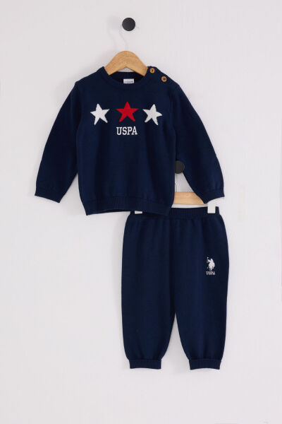 U.S.Polo Erkek Bebek Triko 2 li Takım