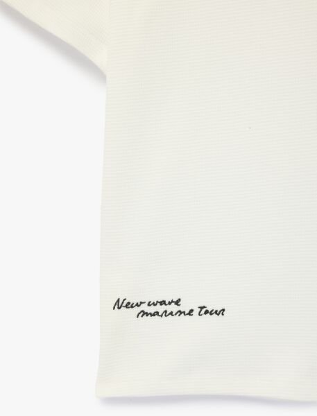 Koton Ekru Tişört 6Skb10090Tk Ekru - 9-10