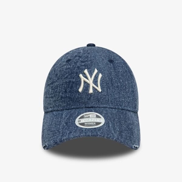 New Era Wmns Acid Denim 9Twenty Neyyan Lacivert Şapka Lacivert - Standart