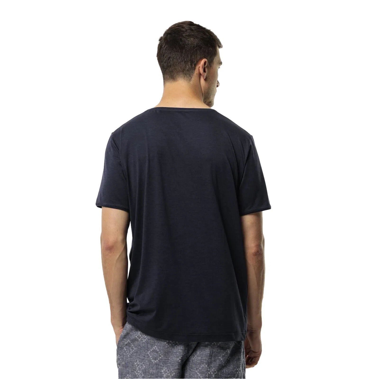 Jack Wolfskin Travel T M Erkek Tişört Bej - L