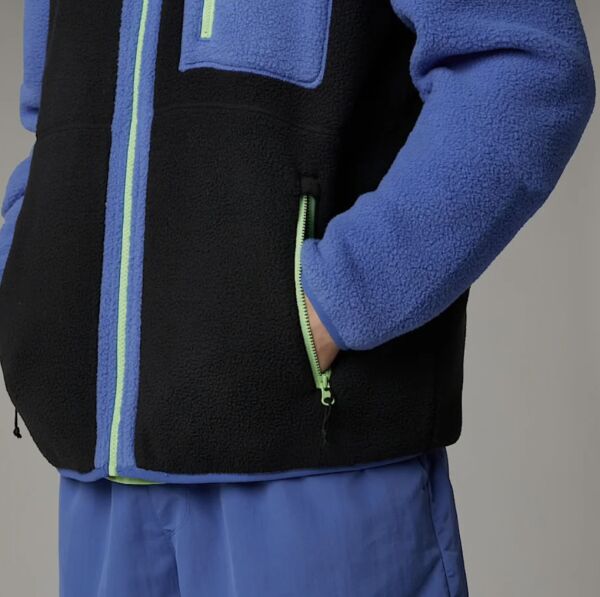 The North Face M Yumiori Full Zip Erkek Polar Ceket Siyah - M