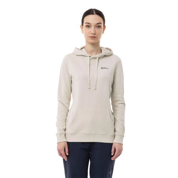 Jack Wolfskin ALICE HOODY W Kadın Sweatshirt M - Bej