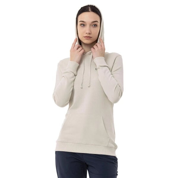 Jack Wolfskin ALICE HOODY W Kadın Sweatshirt M - Bej