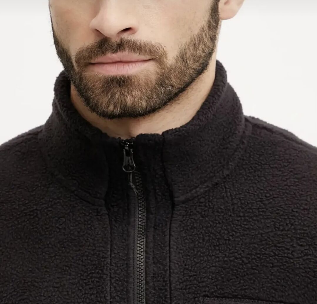 The North Face M Yumiori Full Zip Erkek Polar Ceket Siyah - S