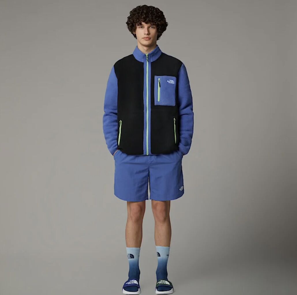 The North Face M Yumiori Full Zip Erkek Polar Ceket Siyah - S