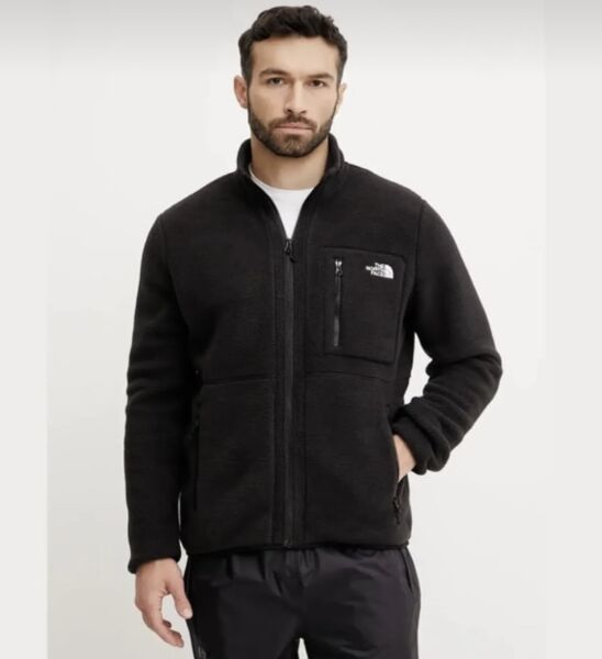 The North Face M Yumiori Full Zip Erkek Polar Ceket Siyah - XL