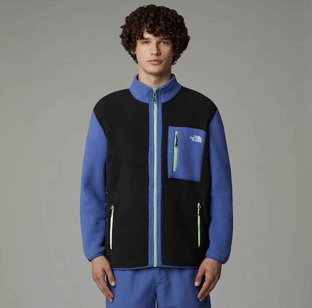 The North Face M Yumiori Full Zip Erkek Polar Ceket Siyah - XL
