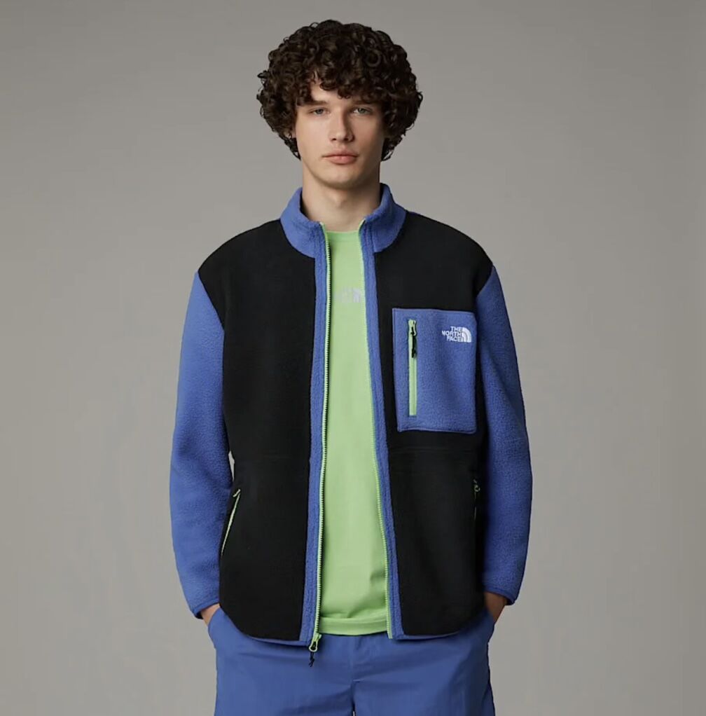 The North Face M Yumiori Full Zip Erkek Polar Ceket Siyah - XL