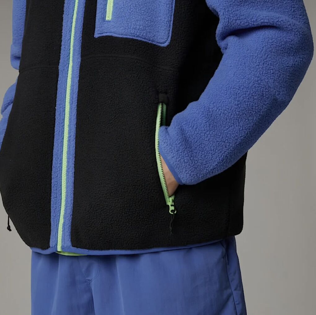 The North Face M Yumiori Full Zip Erkek Polar Ceket Siyah - XL