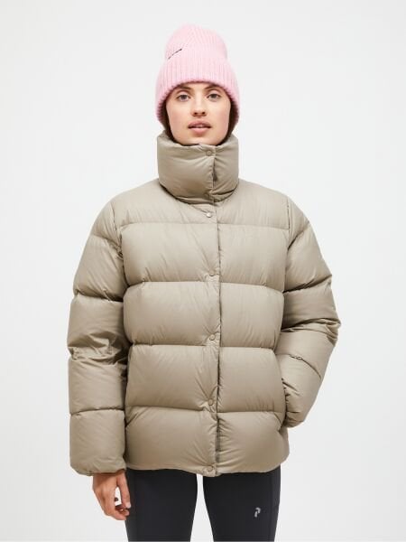 Peak Performance W Down Puffer Kadın Mont Bej - L