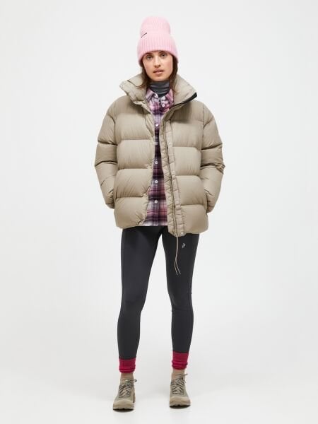 Peak Performance W Down Puffer Kadın Mont Bej - L