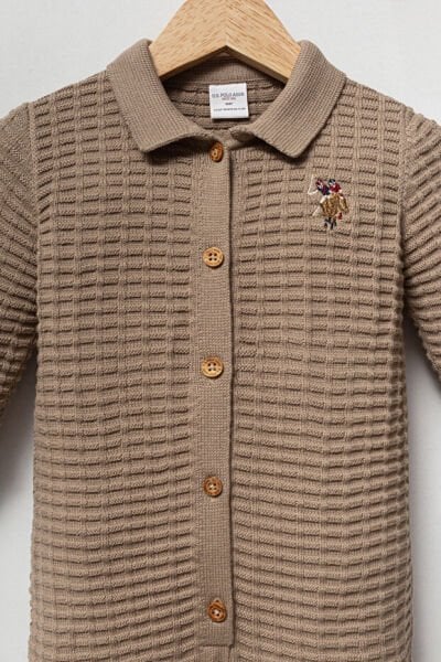 U.S.Polo Erkek Bebek 3-6 Ay - Kum