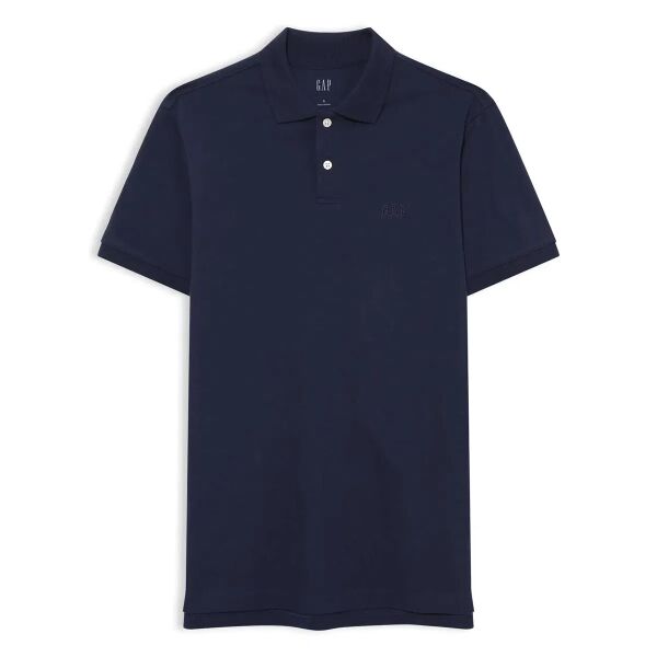 Gap Erkek Polo T-shirt F-LOGO PK POLO Siyah - XXL