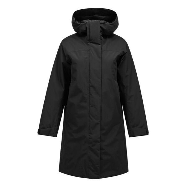 Peak Performance W Treeline Insulated Parka Kadın Mont Siyah - S