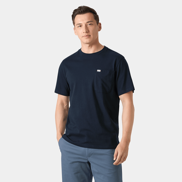 Helly Hansen Hudson T-Shırt Hha.54530 S - Navy