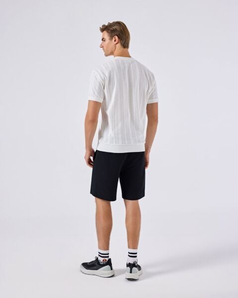 Ellesse Erkek Triko Tişört 6Sm5057 XXL - BLACK