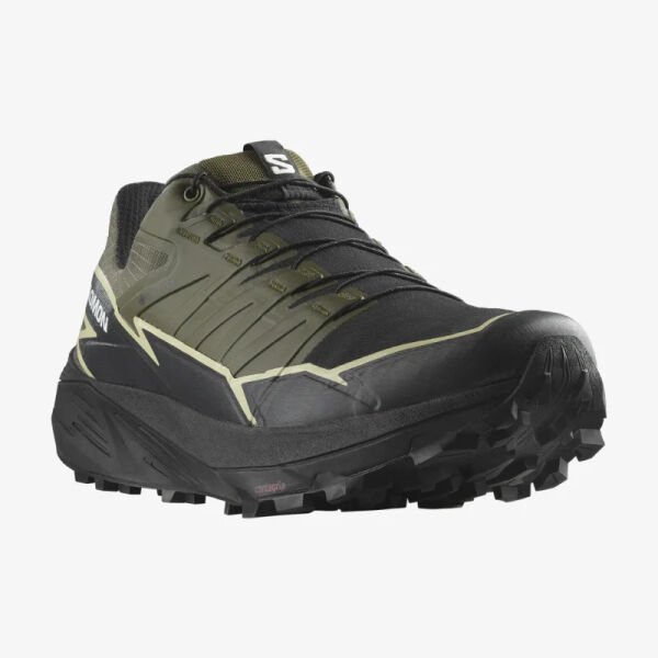 Salomon Thundercross Gore-Tex Erkek Outdoor Koşu Ayakkabısı Yeşil - 42
