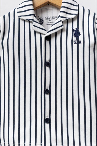 U.S. Polo Erkek Bebek Gömlek Pijama