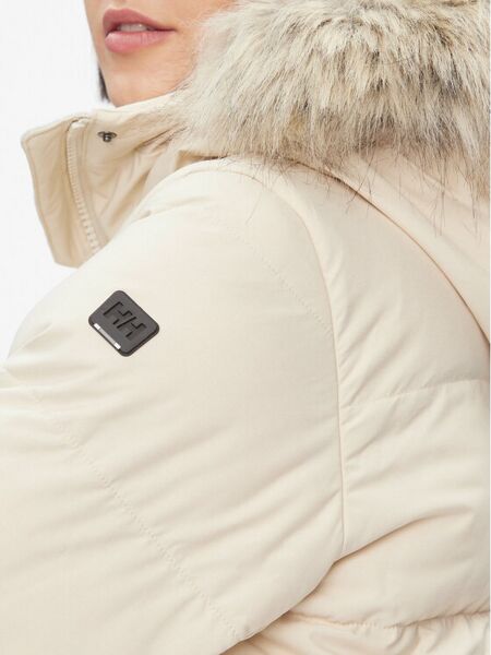 HELLY HANSEN W BLOSSOM PUFFY PARKA XS - CREAM