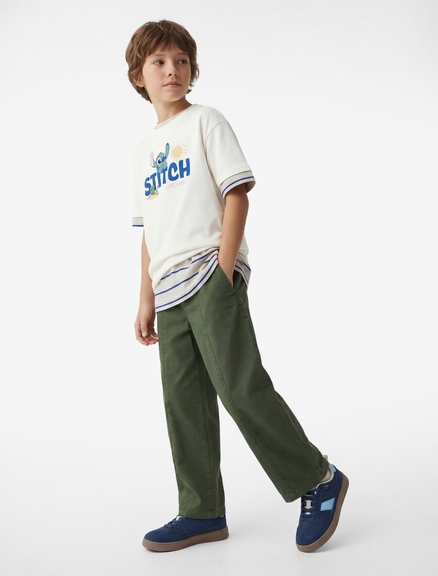 Koton Beyaz Tişört 6Skb10107Tk Beyaz - 9-10