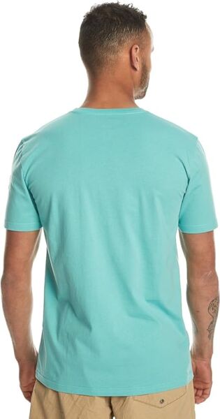 Quiksilver Mw Mini Logo Ss Erkek Tişört Turkuaz - XL