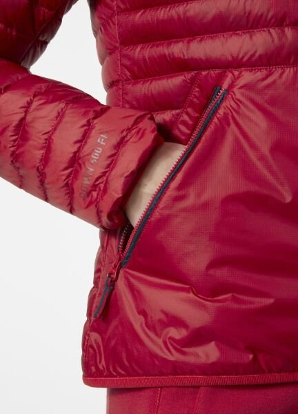 HELLY HANSEN W RWB LIGHT DOWN MONT XS - DEEP FJORD