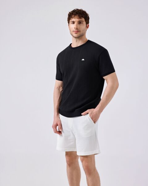 Ellesse Erkek Triko Tişört 6Sm5057 XXL - BLACK