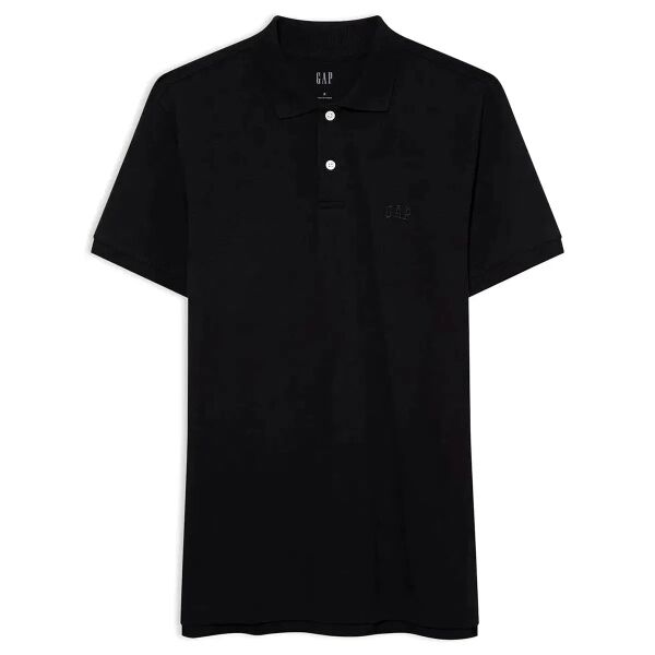 Gap Erkek Polo T-shirt F-LOGO PK POLO Siyah - XXL