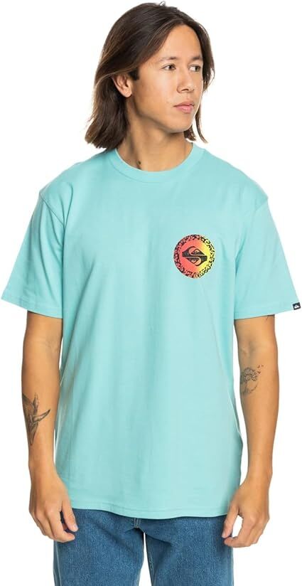 Quiksilver Long Fade Ss Erkek Tişört Siyah - S
