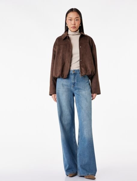 Koton Koyu İndigo Pantolon 6Sal40120Md 32 - İndigo