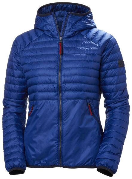 HELLY HANSEN W RWB LIGHT DOWN MONT XS - DEEP FJORD