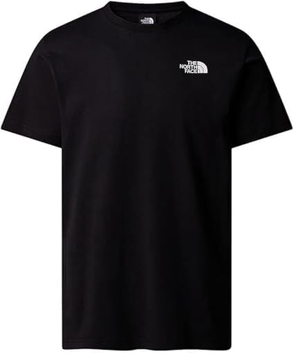 The North Face M Vertical Ss Tee Erkek T-Shirt Siyah - S