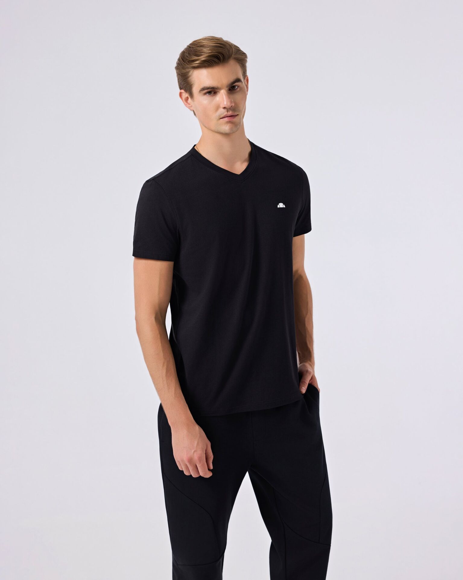 Ellesse Erkek Tişört 6Sm5049 XXL - BLACK