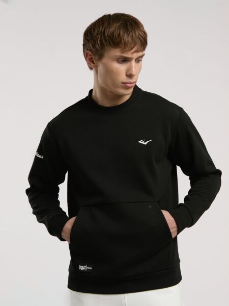Everlast Champions Collection Siyah Erkek Sweatshirt Siyah - XXL